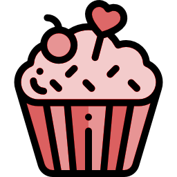 Cupcake-shaped Logo