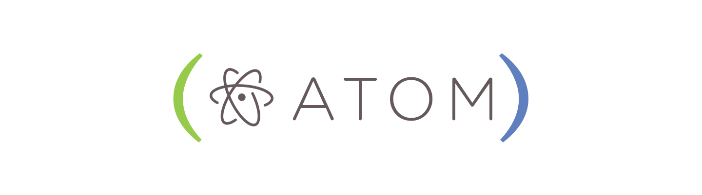 Atom text editor logo