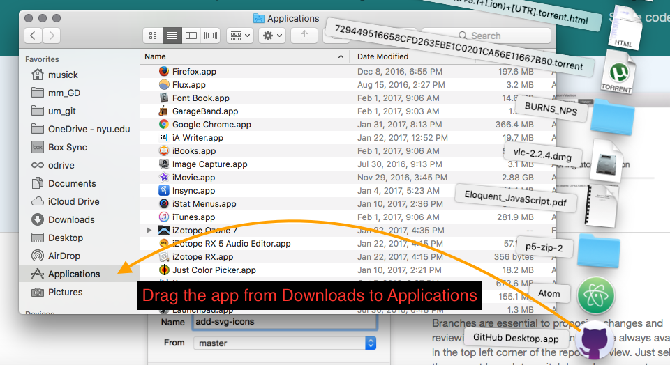 Installing app on Mac